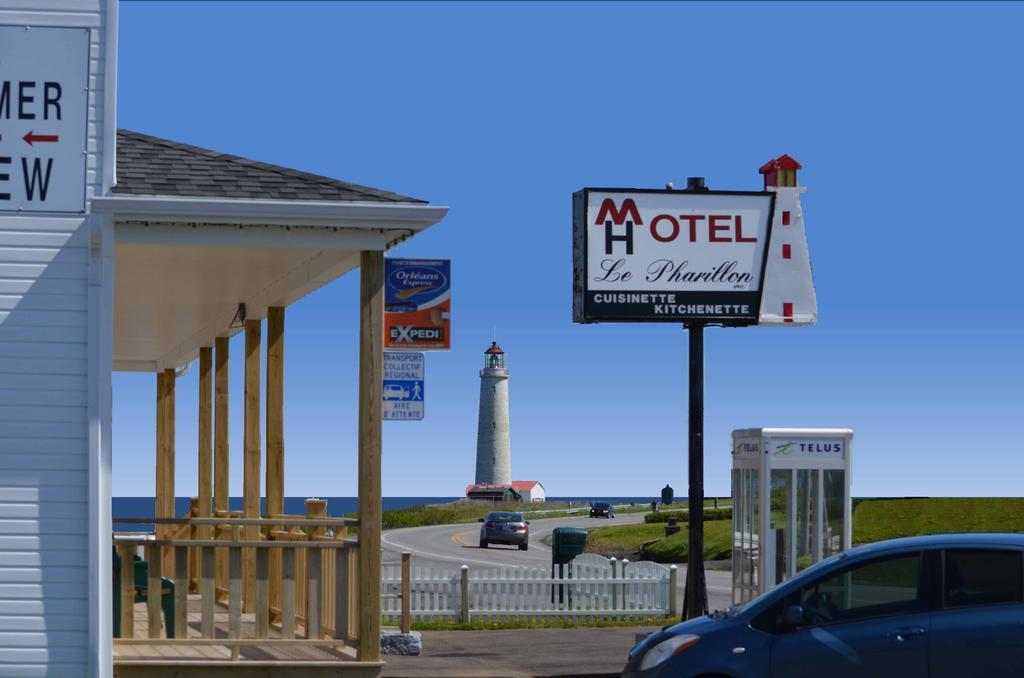Hotel-Motel Le Pharillon Cap-des-Rosiers Bagian luar foto